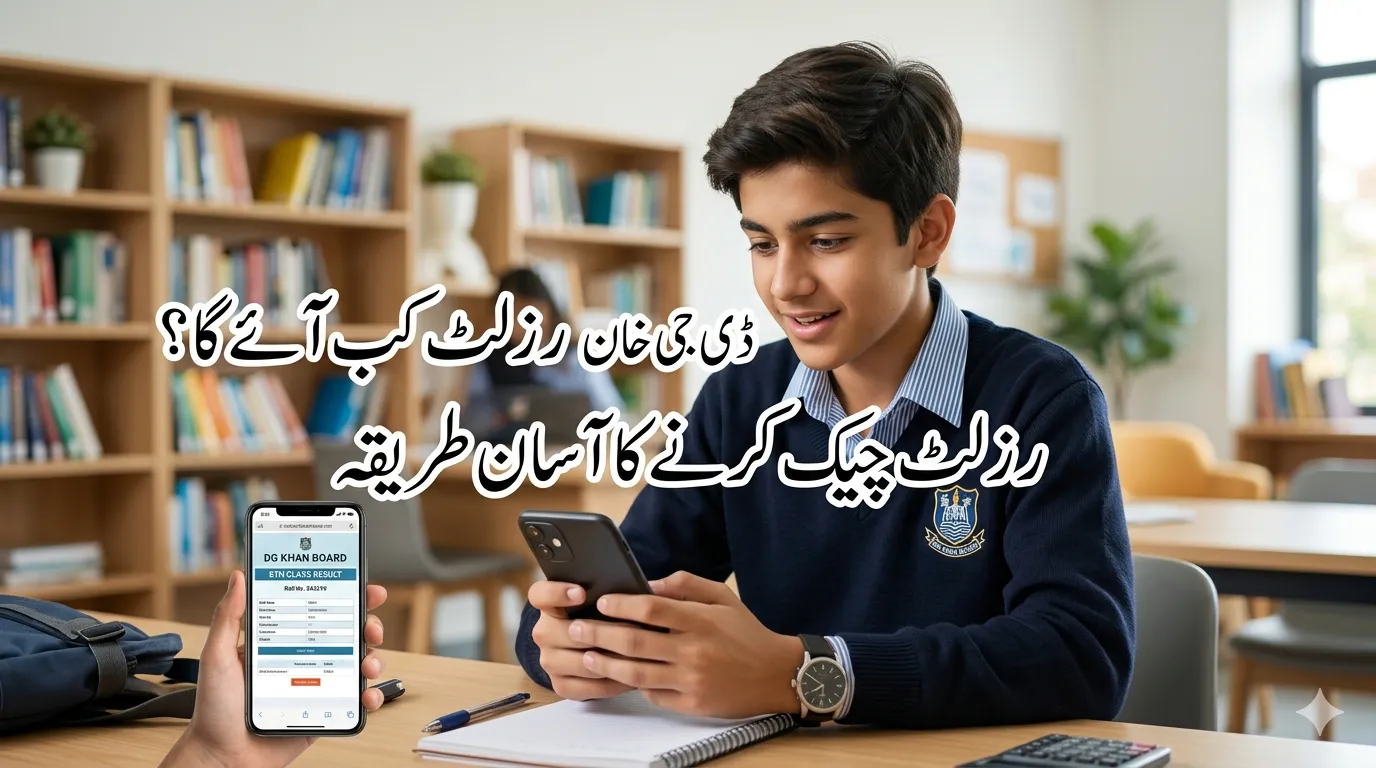 DG Khan Board 8th Class Result 2026