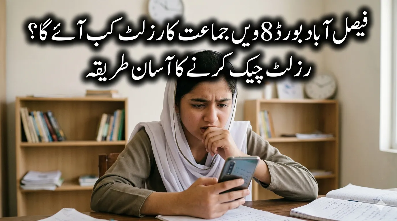 Faisalabad Board 8th Class Result 2026
